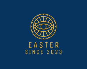 Ophthalmologist - Luxury Eye Grid Astrology logo design