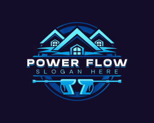 Power Wash Cleaner logo design