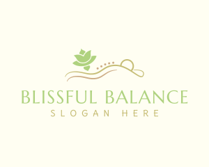 Flower Massage Therapy logo design