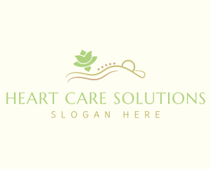 Flower Massage Therapy logo design