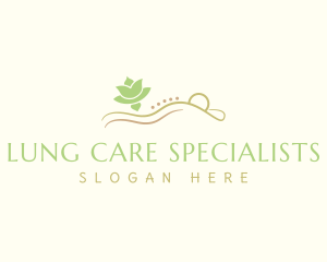 Flower Massage Therapy logo design