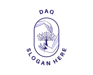 Organic Nature Tree Logo