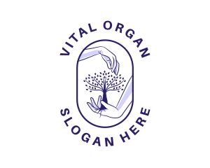 Organic Nature Tree logo design