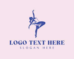 Dancer - Graceful Ballet Dancer logo design