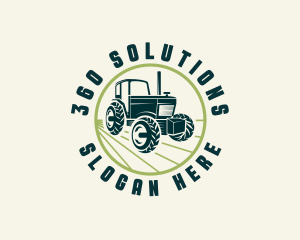 Agriculture Farming Tractor logo design