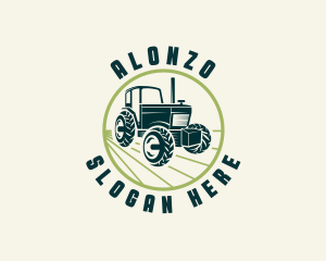 Agriculture Farming Tractor logo design