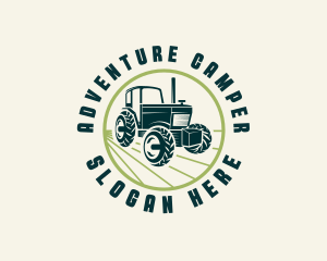 Agriculture Farming Tractor logo design