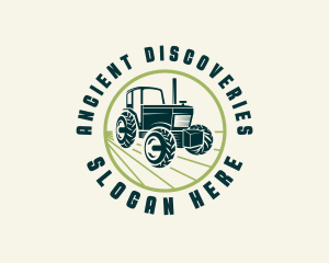 Agriculture Farming Tractor logo design