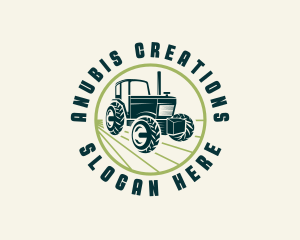 Agriculture Farming Tractor logo design