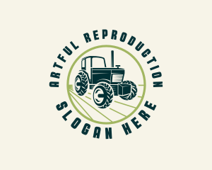 Agriculture Farming Tractor logo design