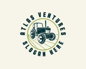 Agriculture Farming Tractor logo design