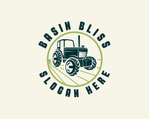 Agriculture Farming Tractor logo design