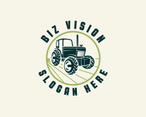 Agriculture Farming Tractor logo design