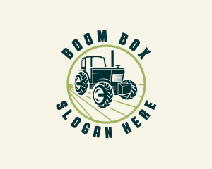 Agriculture Farming Tractor logo design