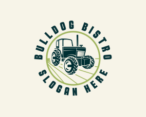 Agriculture Farming Tractor logo design