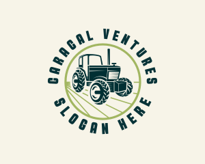 Agriculture Farming Tractor logo design