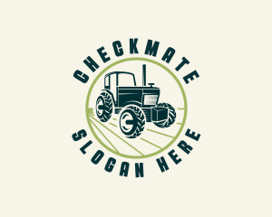 Agriculture Farming Tractor logo design