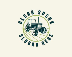 Agriculture Farming Tractor logo design