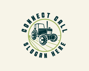 Agriculture Farming Tractor logo design