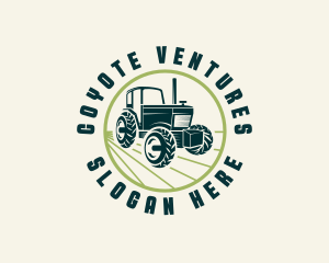 Agriculture Farming Tractor logo design