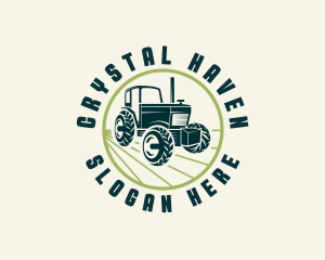 Agriculture Farming Tractor logo design