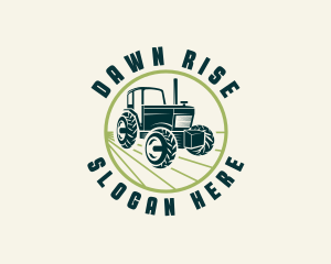 Agriculture Farming Tractor logo design