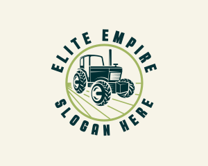 Agriculture Farming Tractor logo design