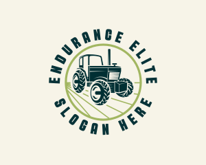 Agriculture Farming Tractor logo design