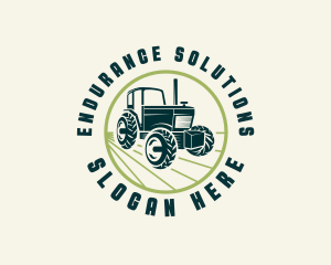 Agriculture Farming Tractor logo design