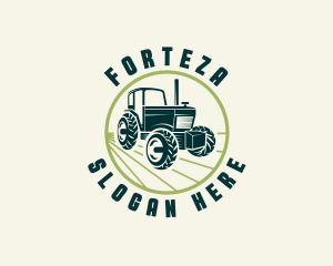 Agriculture Farming Tractor logo design