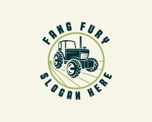 Agriculture Farming Tractor logo design