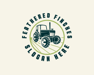 Agriculture Farming Tractor logo design