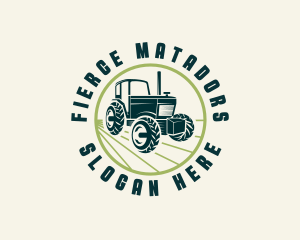 Agriculture Farming Tractor logo design