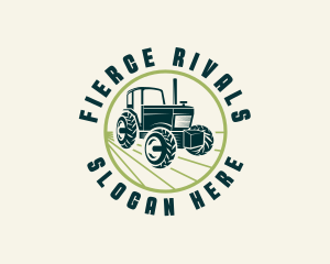 Agriculture Farming Tractor logo design