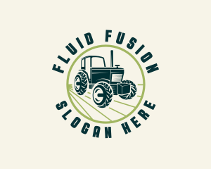 Agriculture Farming Tractor logo design