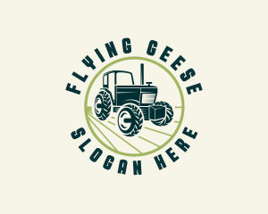 Agriculture Farming Tractor logo design