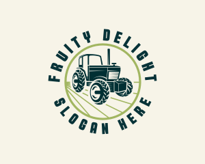 Agriculture Farming Tractor logo design