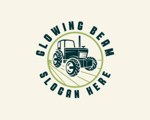 Agriculture Farming Tractor logo design