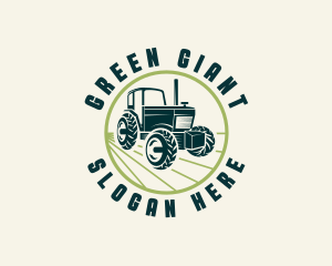 Agriculture Farming Tractor logo design