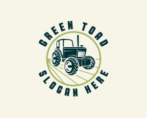 Agriculture Farming Tractor logo design