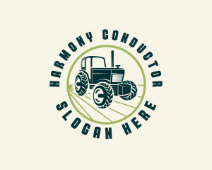 Agriculture Farming Tractor logo design