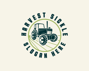 Agriculture Farming Tractor logo design