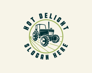 Agriculture Farming Tractor logo design