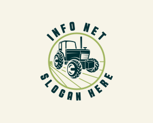 Agriculture Farming Tractor logo design