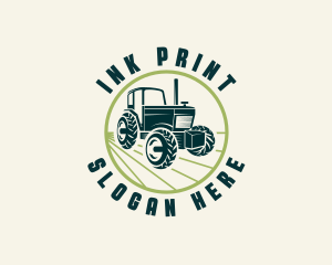 Agriculture Farming Tractor logo design