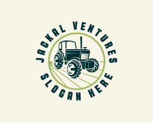 Agriculture Farming Tractor logo design