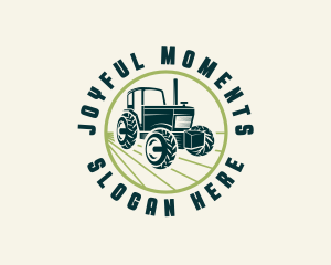 Agriculture Farming Tractor logo design