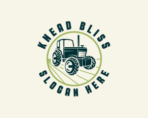 Agriculture Farming Tractor logo design