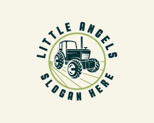 Agriculture Farming Tractor logo design