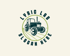 Agriculture Farming Tractor logo design